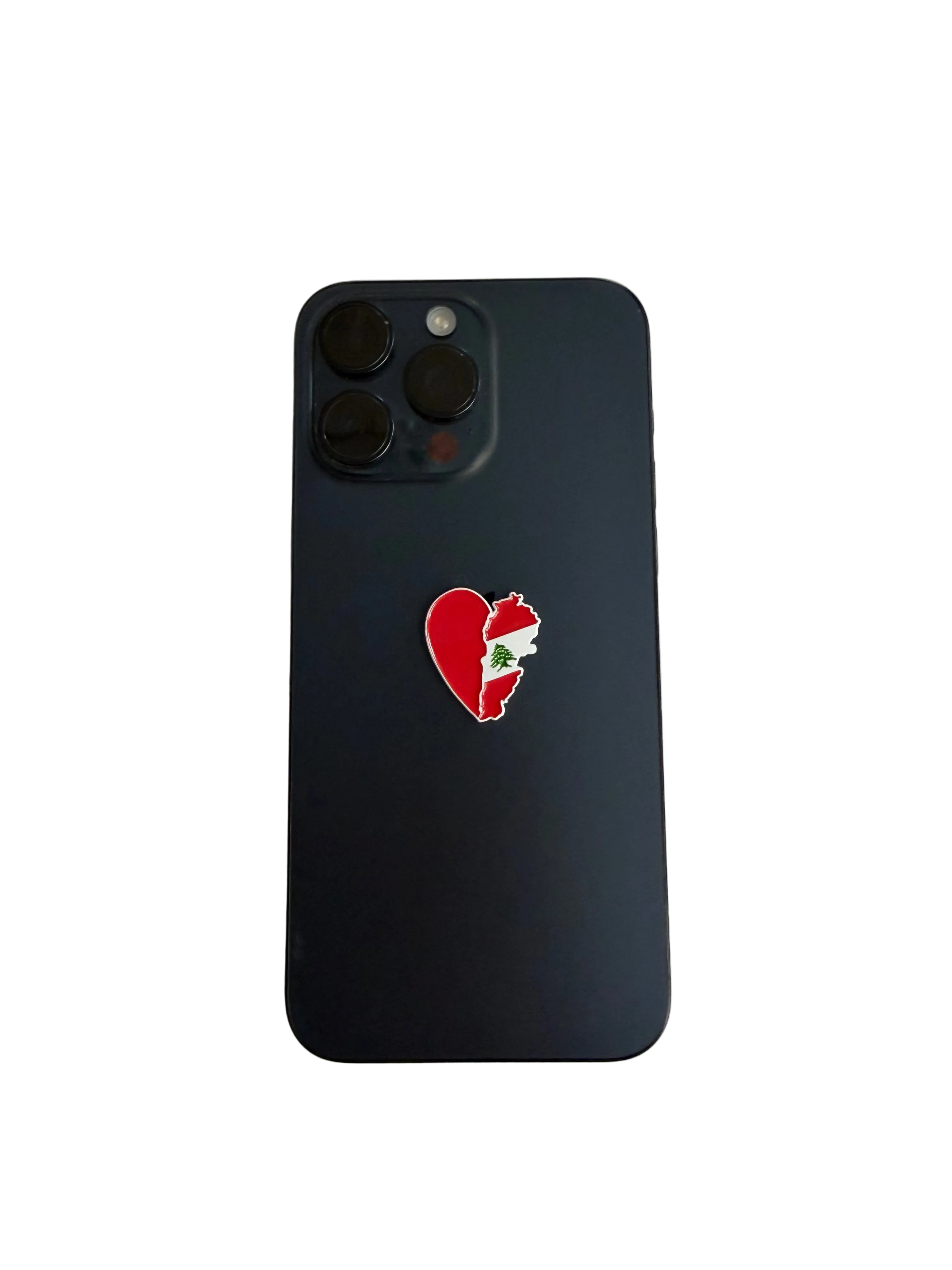 Lebanon Heart Map Pin